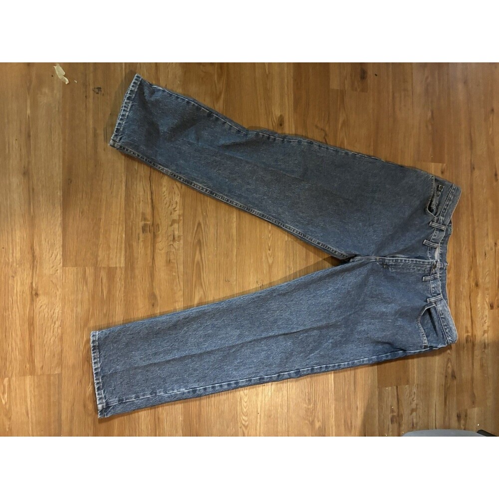 Wrangler Premium Quality Regular Fit Straight Blue Denim Jeans Cotton 5-Pocket